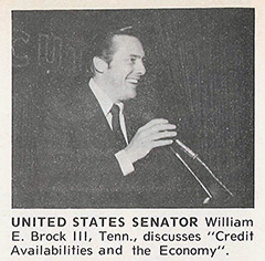 Senator William Brock